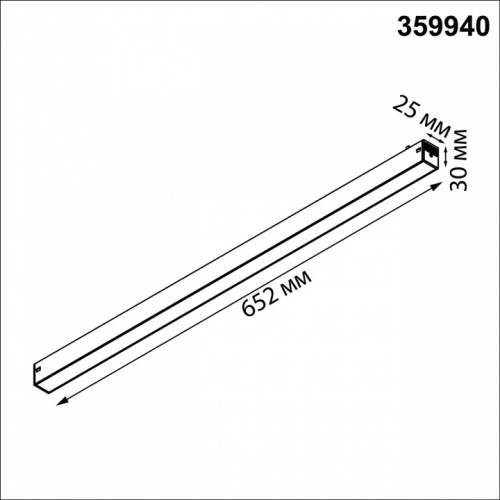 Встраиваемый светильник Novotech VECTOR 220V 359940 в Нижнем Новгороде фото 2