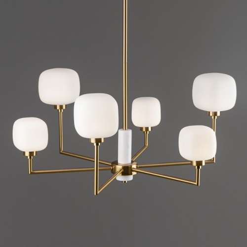 Люстра на штанге Freya Tender FR5373CL-06BS в Нижнем Новгороде фото 7