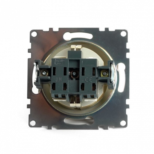 Розетка с заземлением и со шторкой, без рамки Stekker Катрин 49224 в Нижнем Новгороде фото 4