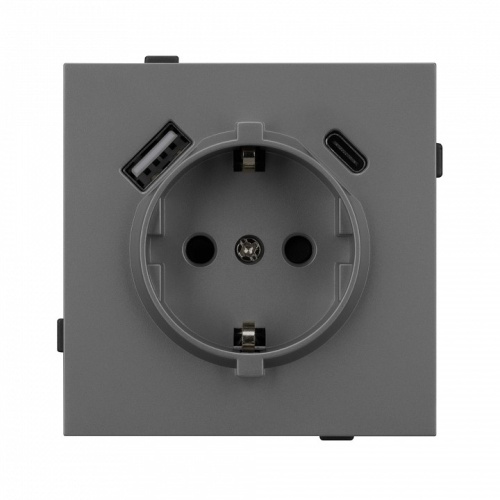Розетка 2хUSB type A и C без рамки Arlight SCT-TENDO 054609 в Нижнем Новгороде фото 3