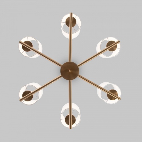 Подвесная люстра Eurosvet Caprera 60146/6 латунь в Нижнем Новгороде фото 2