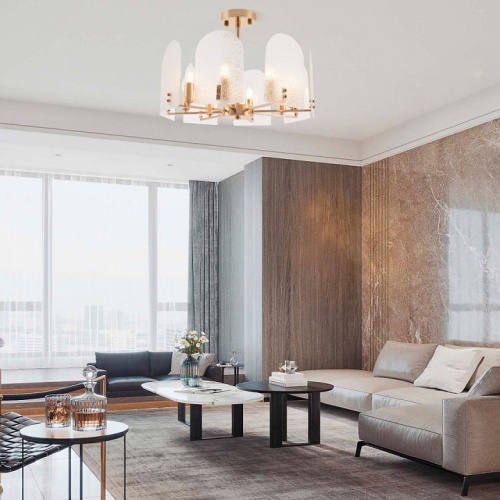 Люстра на штанге Arte Milano Sorrento-8309 378309/8/480 GD в Нижнем Новгороде фото 3