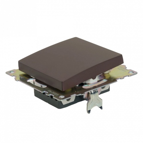 Переключатель перекрестный одноклавишный без рамки Stekker Катрин 49180 в Нижнем Новгороде фото 2