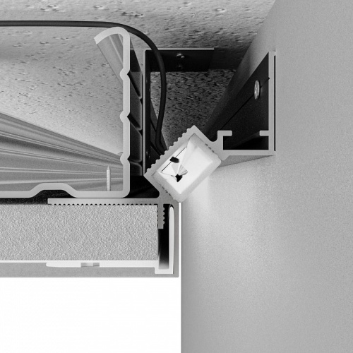 Профиль для контурной подсветки ГКЛ потолка Arte Lamp Gap A680206 в Нижнем Новгороде фото 4