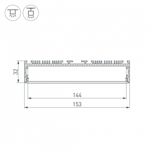 Профиль универсальный Arlight ARH-POWER 036368 в Нижнем Новгороде фото 2