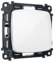 Выключатель самовозвратный одноклавишный с подсветкой, без рамки Ambrella Volt MO MO102055 в Нижнем Новгороде