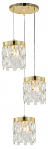 Подвесной светильник Indigo Anna 12029/3P Gold в Нижнем Новгороде фото 4