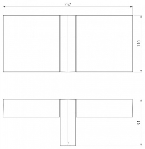 Накладной светильник Elektrostandard Twin 35170/D в Нижнем Новгороде фото 2