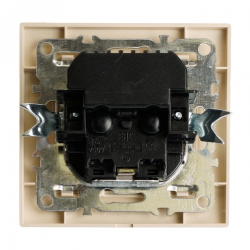 Розетка с заземлением и 2хUSB type A и C, без рамки Stekker Эрна 50077 в Нижнем Новгороде фото 5
