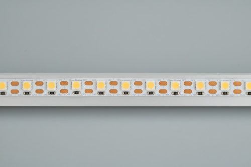 Лента RT 2-5000 12V Cx1 Warm2700 2x (5060, 360 LED, LUX) (Arlight, 15.6 Вт/м, IP20) в Арзамасе фото 2