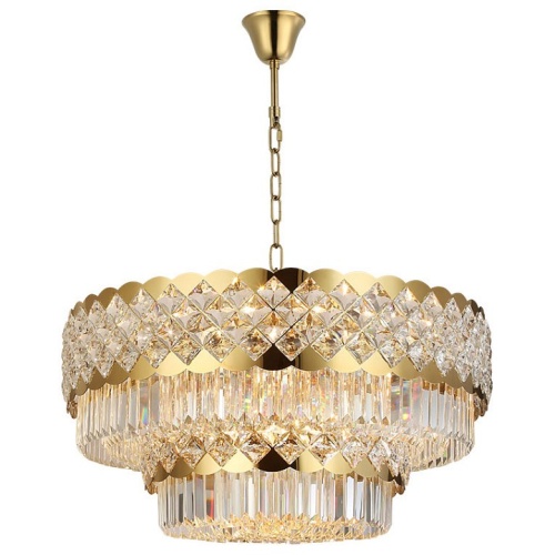 Подвесная люстра Newport ASHLEY 8301/80 C gold polished в Нижнем Новгороде