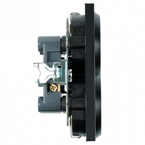 Розетка двойная с заземлением и со шторкой, без рамки Stekker Катрин 39612 в Нижнем Новгороде фото 5