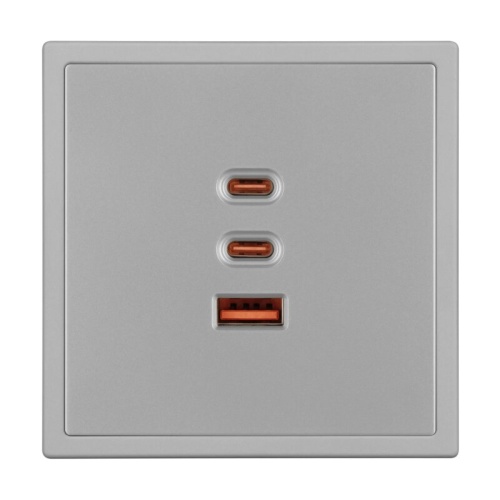 Механизм розетки 2хUSB type A и C Arlight NOBE 061838 в Нижнем Новгороде фото 2