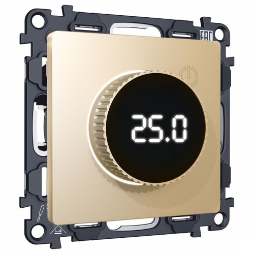 Терморегулятор электромеханический для теплого пола без рамки Ambrella Volt ALFA MA605810 в Нижнем Новгороде