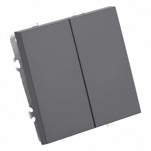 Выключатель двухклавишный без рамки Stekker Эмили 50239 в Нижнем Новгороде фото 5