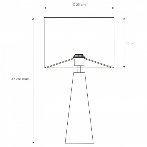 Настольная лампа декоративная Lucide Extravaganza Velvet 10501/81/37 в Нижнем Новгороде фото 4