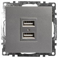 Розетка USB type A без рамки Stekker Катрин 39588 в Нижнем Новгороде