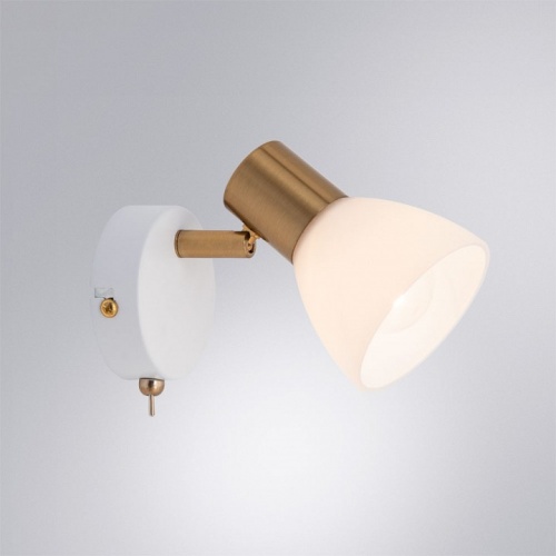 Бра Arte Lamp Falena A3117AP-1WH в Гаджиево фото 3