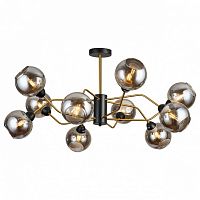 Люстра на штанге Imex MD.9083 MD.9083-10-S-BK+COP в Нижнем Новгороде