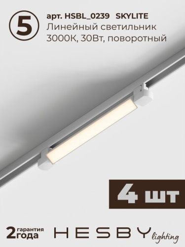 Комплект трековый Hesby Lighting Skylite №1 HSBL_kompl_S001_NI4W3K в Нижнем Новгороде фото 4