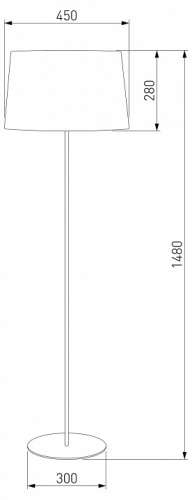 Торшер TK Lighting Maja 2919 Maja в Нижнем Новгороде фото 2