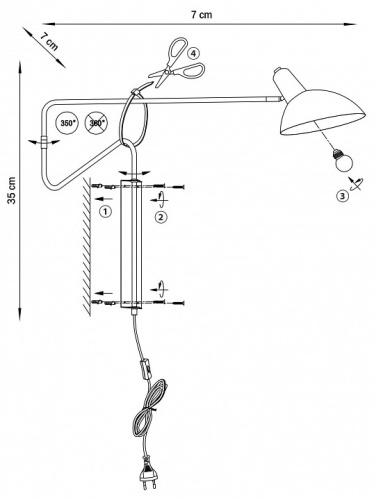 Бра Lightstar Loft 765647 в Нижнем Новгороде фото 3