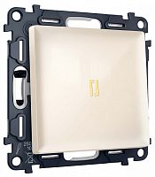 Выключатель самовозвратный одноклавишный с подсветкой, без рамки Ambrella Volt MA MA302050 в Нижнем Новгороде