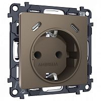 Розетка с заземлением и 2хUSB type C, без рамки Ambrella Volt ALFA MA640510 в Нижнем Новгороде