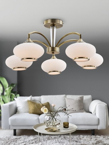 Люстра на штанге Rivoli Avarice Б0055608 в Нижнем Новгороде фото 3