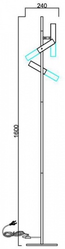 Торшер ST-Luce Eclip SL1236.405.03 в Нижнем Новгороде фото 4