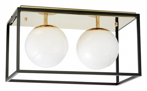 Накладной светильник LUMINA DECO  LDC 8060-2 F.GD+BK в Нижнем Новгороде фото 2