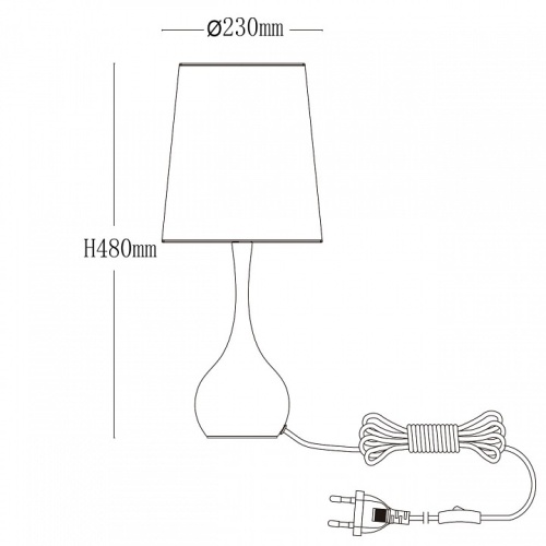 Настольная лампа декоративная MW-Light Салон 415033601 в Арзамасе фото 4