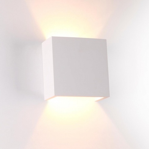 Накладной светильник Odeon Light Gips 3883/1W в Белом фото 3