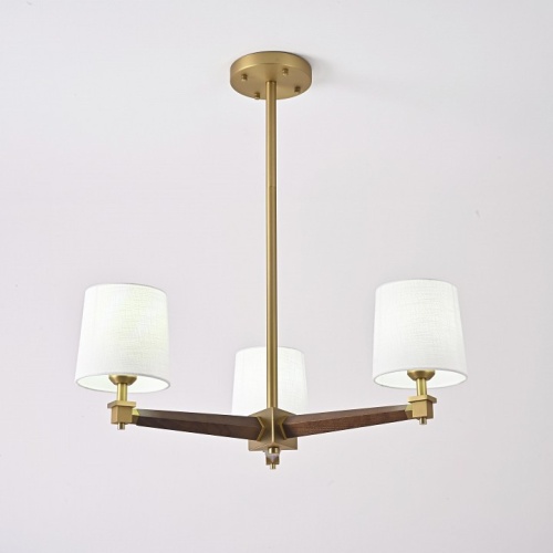 Люстра на штанге Imperiumloft Jorgenson White/Dark wood STAVRA01 в Нижнем Новгороде фото 10