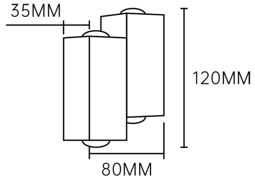 Накладной светильник Escada 30005LED 30005W/02LED в Кропоткине фото 2