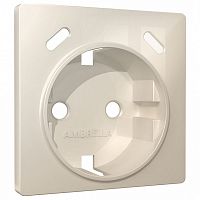 Накладка для розетки с заземлением и со шторками и 2хUSB type С Ambrella Volt ALFA AP3105 в Нижнем Новгороде