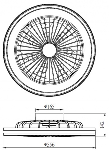 Светильник с вентилятором Mantra (люстры-вентиляторы) Gamer 7862 в Нижнем Новгороде фото 2