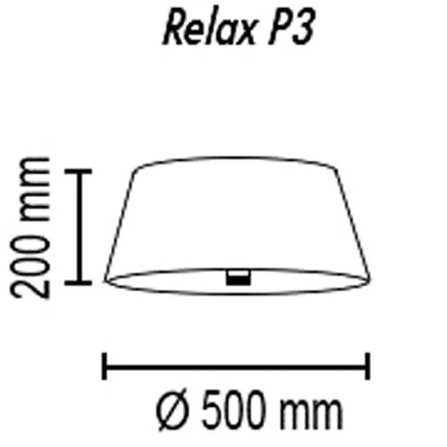 Накладной светильник TopDecor Relax Relax P3 10 313g в Геленджике фото 2
