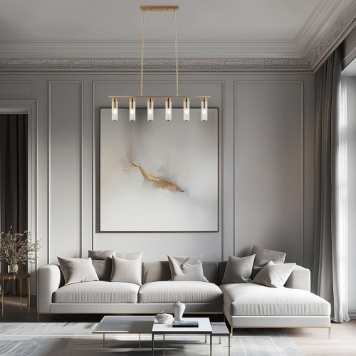 Светильник на штанге Eurosvet Oriens 60166 латунь в Нижнем Новгороде фото 3