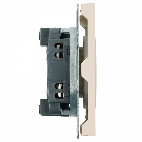 Розетка без заземления и со шторкой, без рамки Stekker Эмили 49902 в Нижнем Новгороде фото 4