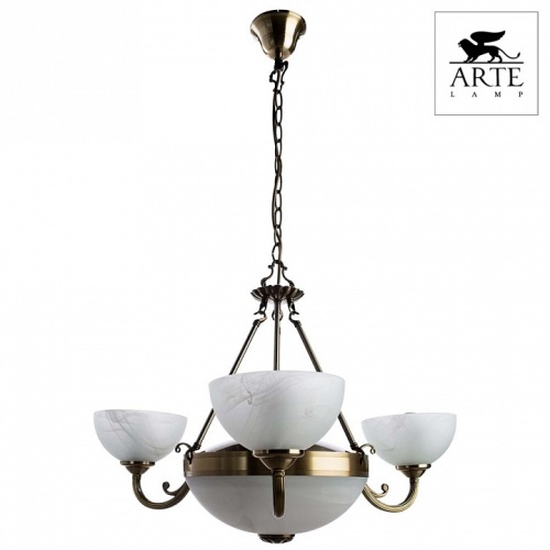 Подвесная люстра Arte Lamp Windsor A3777LM-3-2AB в Владивостоке фото 2