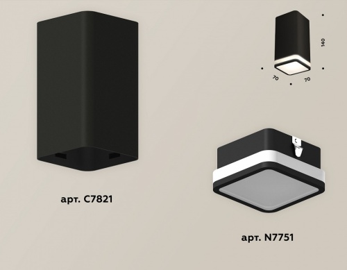 Накладной светильник Ambrella Light XS XS7821020 в Нижнем Новгороде фото 3