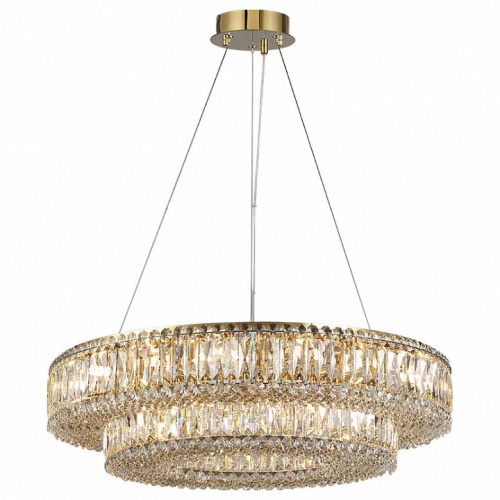 Подвесная люстра Newport 8450 8450+28/S gold в Нижнем Новгороде фото 2