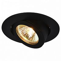 Встраиваемый светильник Arte Lamp Accento A4009PL-1BK в Можайске