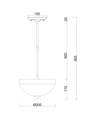 Светильник на штанге MyFar Ceiling MR1525-3C в Нижнем Новгороде фото 3