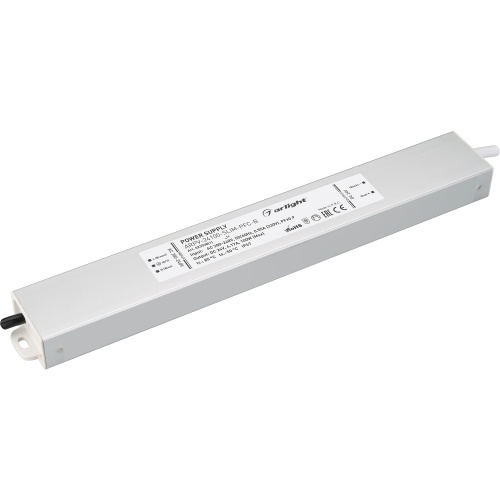 Блок питания ARPV-24100-SLIM-PFC-B (24V, 4.2A, 100W) (Arlight, IP67 Металл, 3 года) в Котельниче фото 2