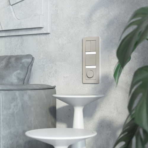 Выключатель проходной одноклавишный без рамки Werkel дымчатый W1210004 в Нижнем Новгороде фото 5