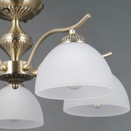 Люстра на штанге ILLUMICO  IL0896-5CSQ-26 AB ELITE в Нижнем Новгороде фото 2