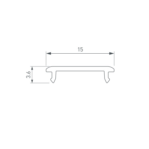 Экран SL-W14-2000 OPAL (Arlight, Пластик) в Дудинке фото 3