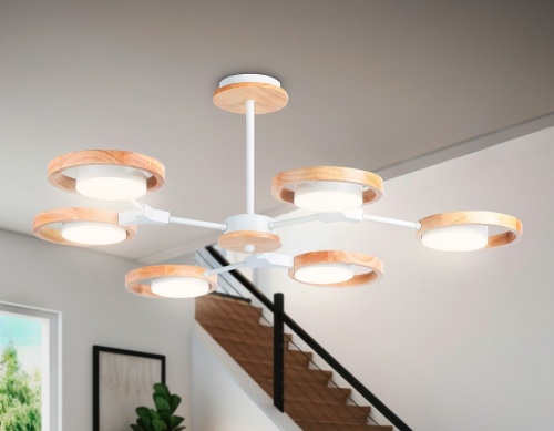 Люстра на штанге Ambrella Light FL FL51615 в Нижнем Новгороде фото 6